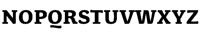 Kefa III Extra Bold Font UPPERCASE