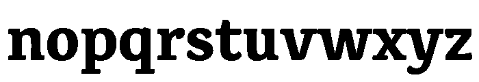 Kefa III Extra Bold Font LOWERCASE