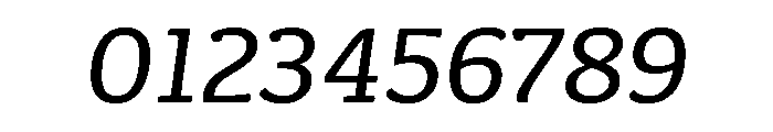 Kefa III Italic Font OTHER CHARS