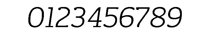 Kefa III Light Italic Font OTHER CHARS