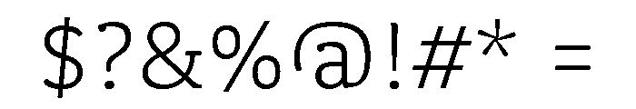 Kefa III Light Font OTHER CHARS