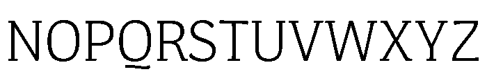 Kefa III Light Font UPPERCASE