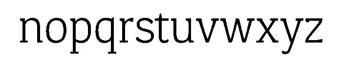 Kefa III Light Font LOWERCASE