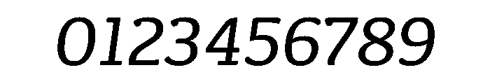 Kefa III Regular Italic Font OTHER CHARS