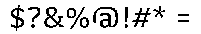 Kefa III Regular Font OTHER CHARS