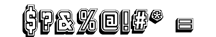 Kegger Collegiate Regular Font OTHER CHARS