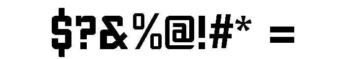 Kegger Regular Font OTHER CHARS