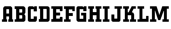 Kegger Regular Font UPPERCASE