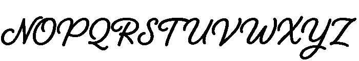 Kellarie Bold Font UPPERCASE