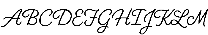 Kellarie Light Font UPPERCASE