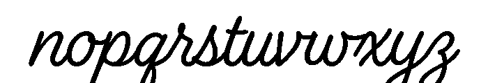 Kellarie Light Font LOWERCASE