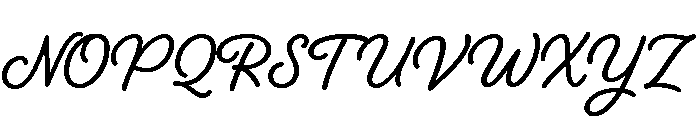 Kellarie Medium Font UPPERCASE