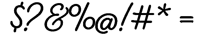 Kellarie Regular Font OTHER CHARS