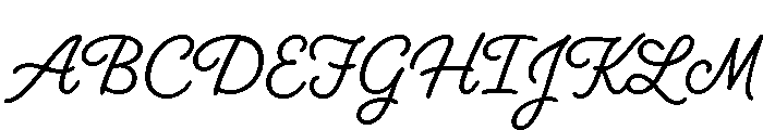 Kellarie Regular Font UPPERCASE