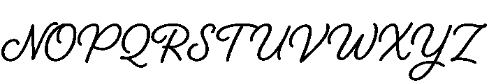 Kellarie Regular Font UPPERCASE