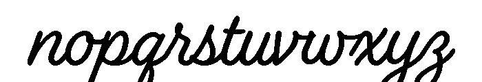 Kellarie Regular Font LOWERCASE