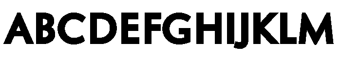 Kelly Sans Bold Font UPPERCASE