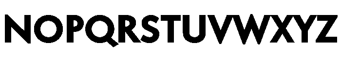 Kelly Sans Bold Font UPPERCASE