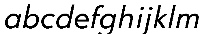 Kelly Sans Book Italic FONT