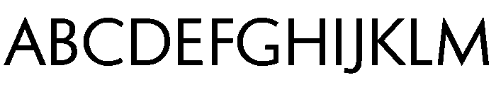 Kelly Sans Book Font UPPERCASE
