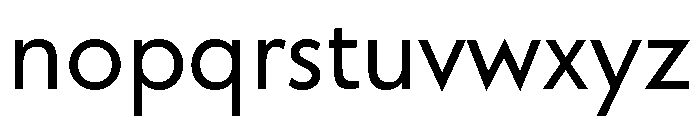 Kelly Sans Book Font LOWERCASE