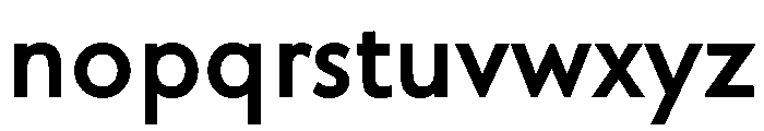 Kelly Sans Semi Bold Font LOWERCASE
