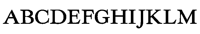 Kennerley Bold Font UPPERCASE