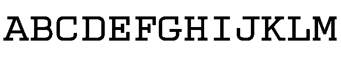 Kettler Bold Font UPPERCASE