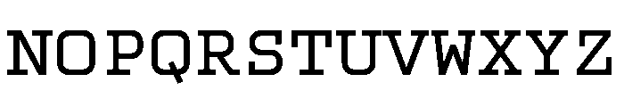 Kettler Bold Font UPPERCASE