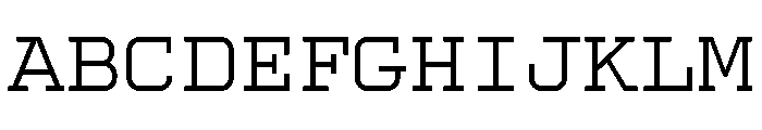 Kettler Regular Font UPPERCASE