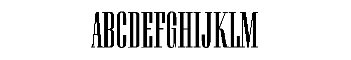 Keyboard Bold Font UPPERCASE