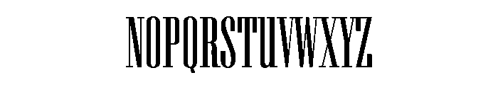 Keyboard Bold Font UPPERCASE