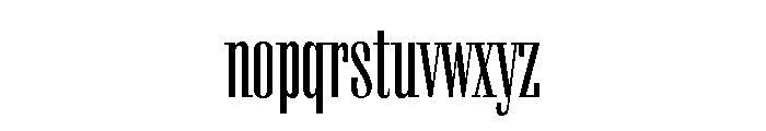 Keyboard Bold Font LOWERCASE