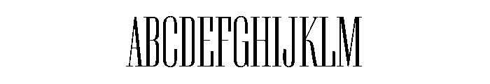 Keyboard Light Font UPPERCASE