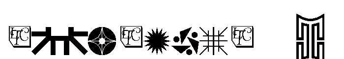 Keystone Ornaments Regular Font OTHER CHARS