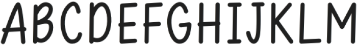 KF Crystal Goals Regular otf (400) Font UPPERCASE