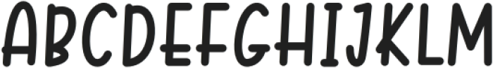 KF Paper Wishes Bold otf (700) Font UPPERCASE