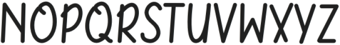 KF Paper Wishes Regular otf (400) Font UPPERCASE