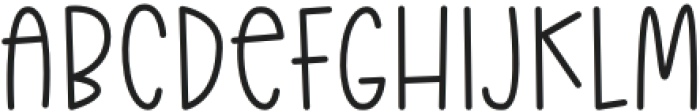 KF Pretty Please Light otf (300) Font UPPERCASE