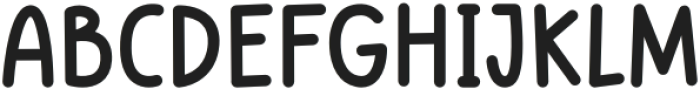 KF Spring Garden Bold otf (700) Font UPPERCASE