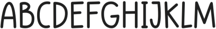 KF Spring Garden Regular otf (400) Font UPPERCASE