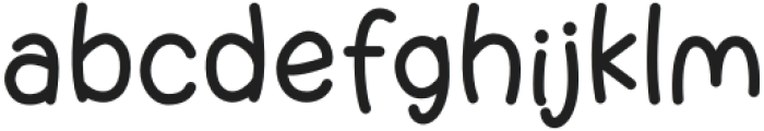 KF Sugar Cookies Bold otf (700) Font LOWERCASE