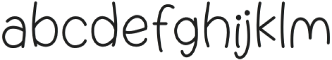 KF Sugar Cookies Light otf (300) Font LOWERCASE