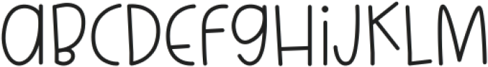 KF Sugar Cookies Light ttf (300) Font UPPERCASE