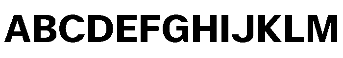 KFZuka Bold Font UPPERCASE