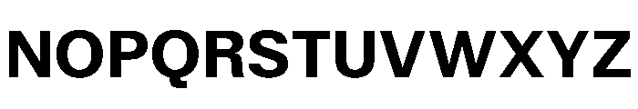 KFZuka Bold Font UPPERCASE