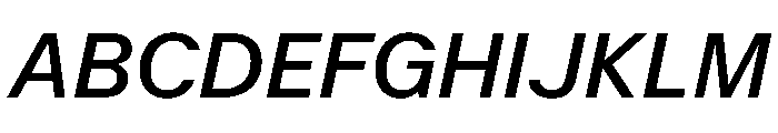 KFZuka BookItalic Font UPPERCASE