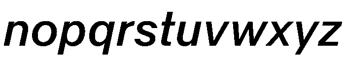 KFZuka BookItalic Font LOWERCASE
