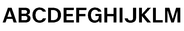 KFZuka Medium Font UPPERCASE