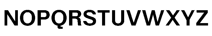 KFZuka Medium Font UPPERCASE